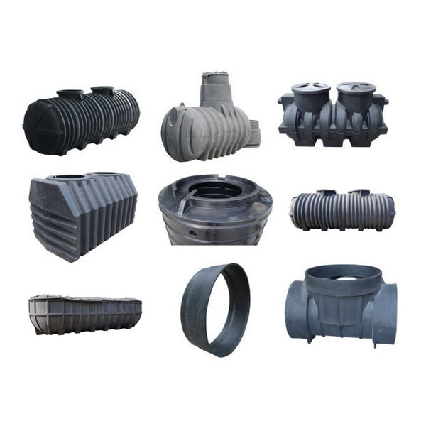 ротоформованный подземный резервуар для воды