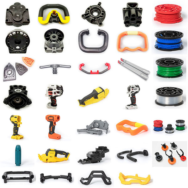 компоненты электроинструментов, изготовленные методом термопластичного литья под давлением